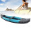 2 Person Foldable Kayak Portable Sunlight 12