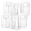 2pcs book holder organizer end for convenient file and book storage 7