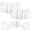 2pcs book holder organizer end for convenient file and book storage 5