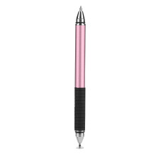 Elegant Rose Gold 3-in-1 Stylus Pen mit Stoffspitze für Touchscreen-Geräte