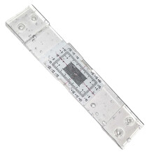 Crack Monitoring Record Acrylic Crack Gauge Monitor For Horizontal And Vertical Measurement And Seismic Retrofits