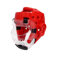 Boxing Head Masks Muay Thai Helmet Full-Coverage Headgear With Impact-Absorbing Padding For Martial Arts Training