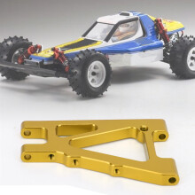 2 Stück Alloy Front Lower Arm Upgrade für 1/10 Off-Road RC-Fahrzeug (Gelb)