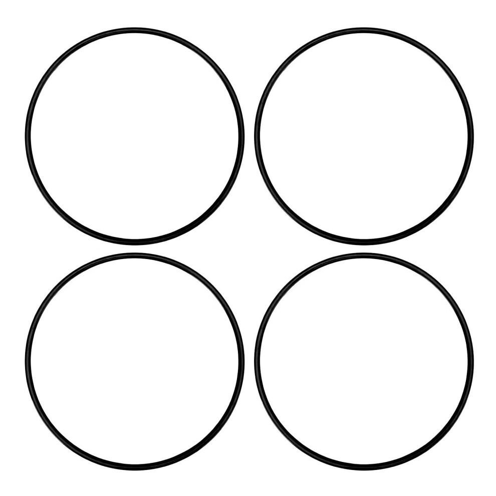 4Pcs 16 Inch Wheel Rim Protector Ring Anti Scratch Black 8320539347585