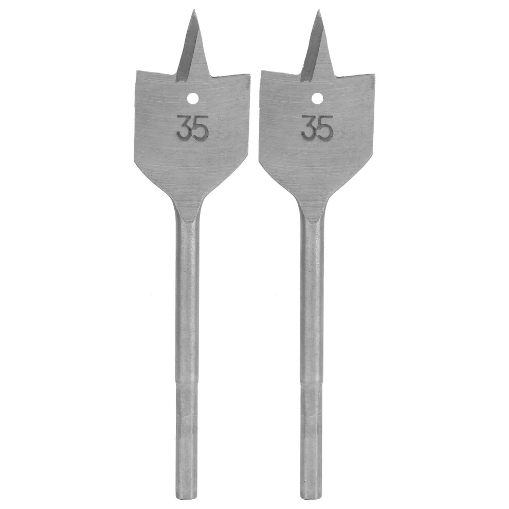 2Pcs Spade Drill Bit Set Paddle Flat Bits