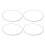 4Pcs 17 Inch Wheel Rim Protector Ring Aluminum 7