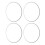 4Pcs 17 Inch Wheel Rim Protector Ring Aluminum 8