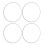 4Pcs 17 Inch Wheel Rim Protector Ring Aluminum 5