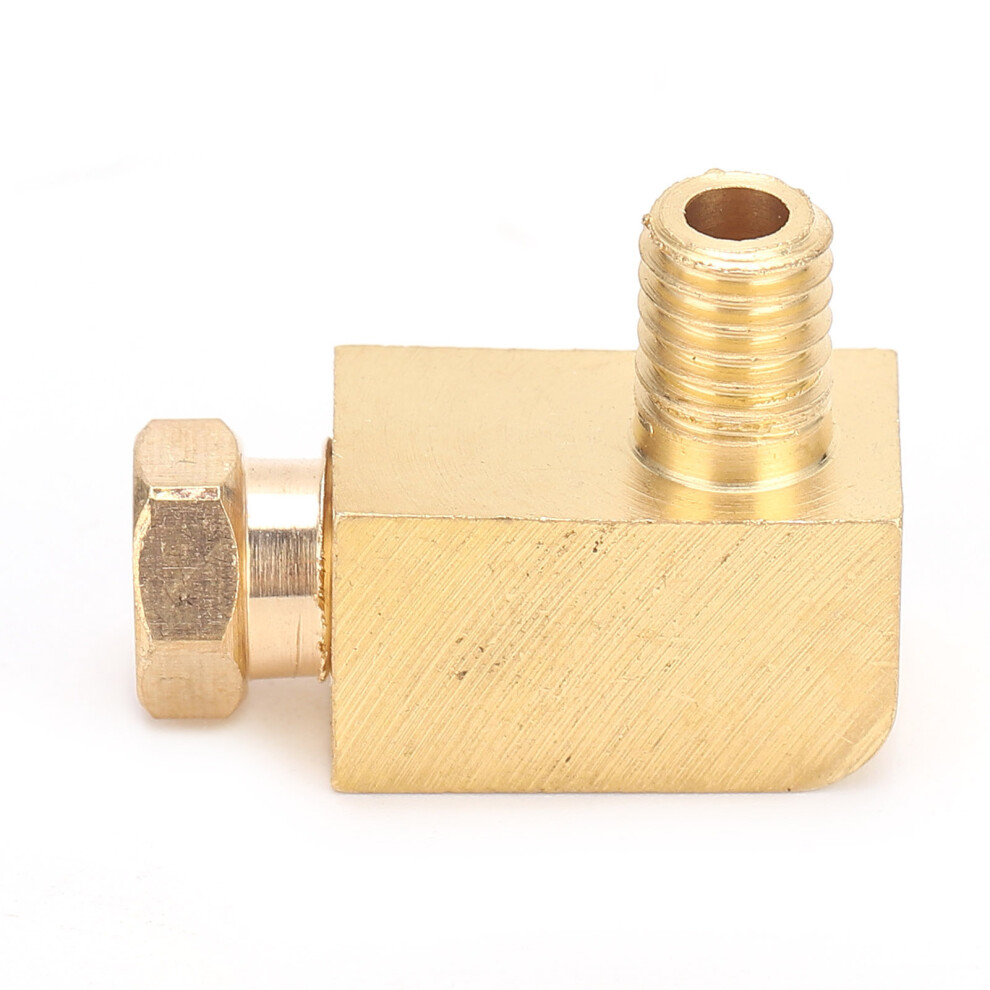 Brass Pipe Joint Right Angle Thread Connection