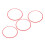 4Pcs 16 Inch Wheel Rim Protector Ring Anti Scratch 6