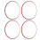 4Pcs 17 Inch Wheel Rim Protector Ring Aluminum 2