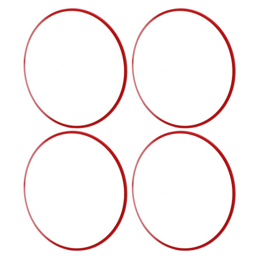 4Pcs 17 Inch Wheel Rim Protector Ring Aluminum 2