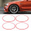 4Pcs 16 Inch Wheel Rim Protector Ring Anti Scratch 12