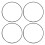 4Pcs 17 Inch Wheel Rim Protector Ring Aluminum 1