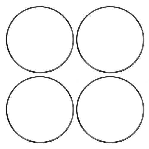 4Pcs 17 Inch Wheel Rim Protector Ring Aluminum