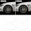 4Pcs 17 Inch Wheel Rim Protector Ring Aluminum 12