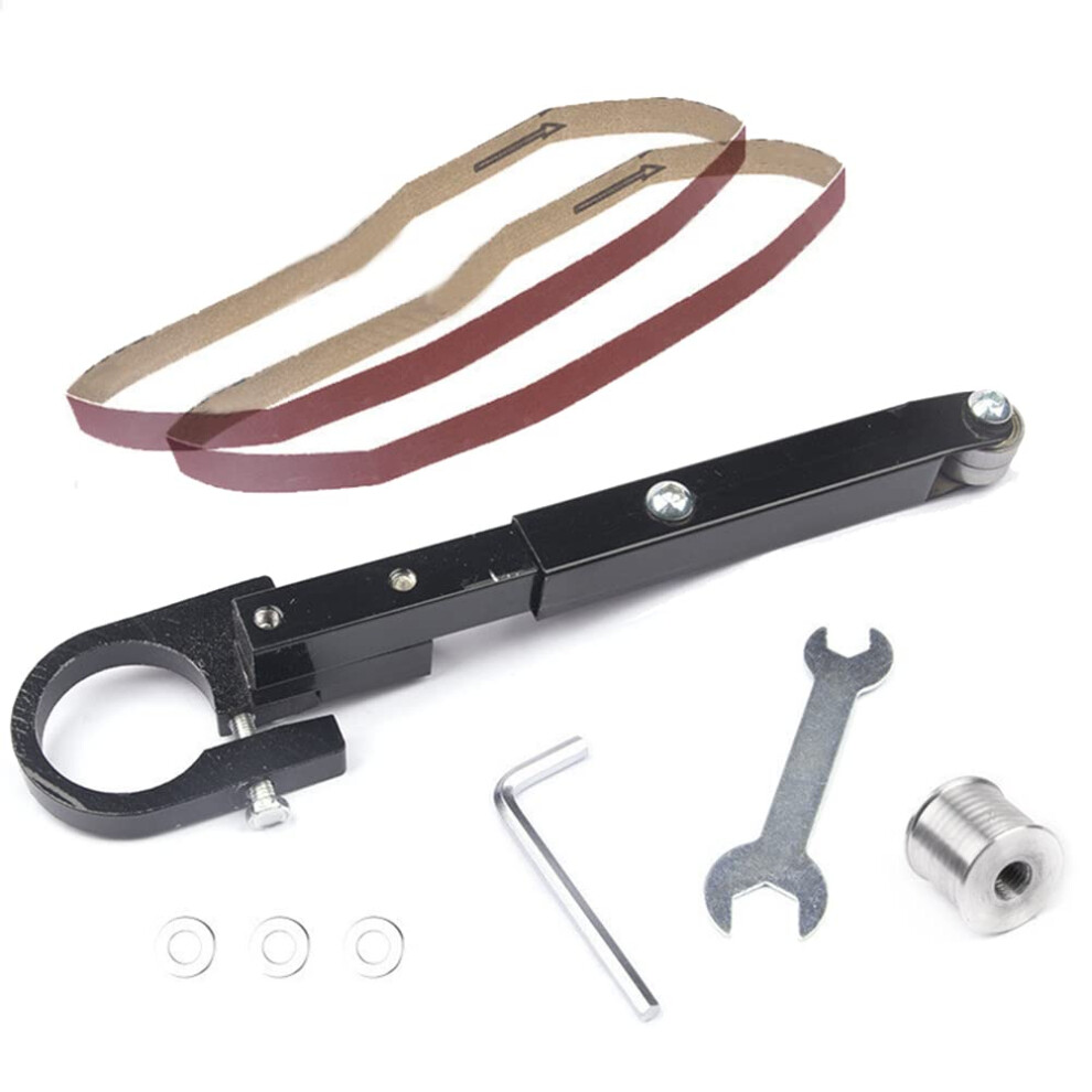 Air Belt Sander Attachment, Sanding Belt Adapter For Pipe Sander, Modified Sand Belt Machine, Electric Belt Grinder 9084446931556