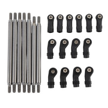 Full Car Tie Rod Kit 6mm Diameter Stainless Steel