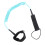 9.8ft Surf Leash Spiral TPU Coiled Stand Up 6