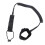 9.8ft Surf Leash Spiral TPU Coiled Stand Up 15