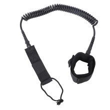 9.8ft Surf Leash Spiral TPU Coiled Stand Up