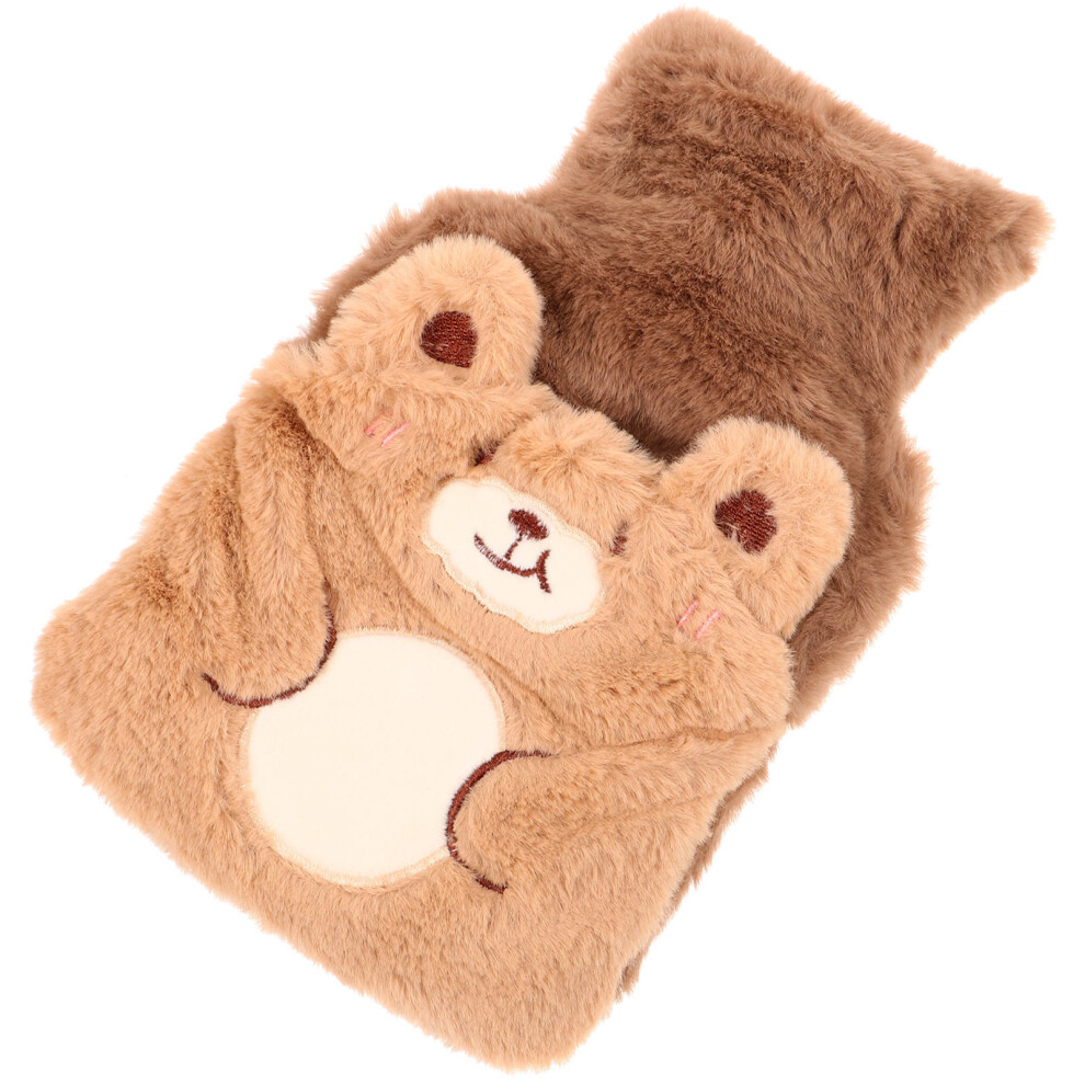 WypełNiana Torba Na Wodę GorąCą Z Pluszowym Pokrowcem, Idealna Na Zimę-image