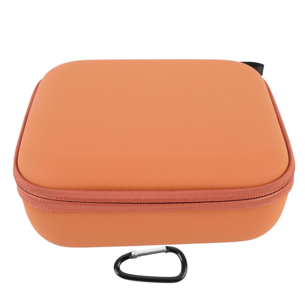 Drone Hard Case Pu Leather Eva Rain Proof Portable Orange 8320539349251