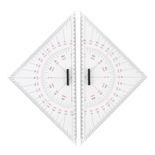 Chart Drawing Triangle Ruler Precise Scale
