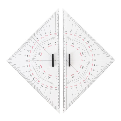Chart Drawing Triangle Ruler Precise Scale