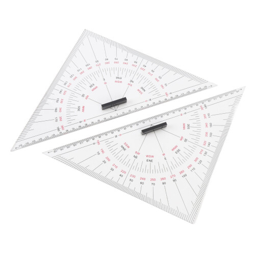 Chart Drawing Triangle Ruler Precise Scale 1