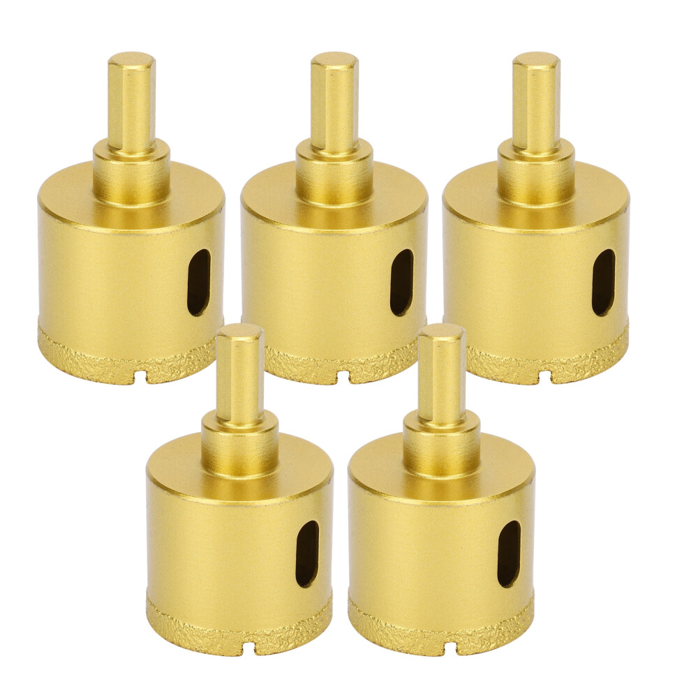5Pcs Diamond Hole Drill Bit Cutter Granite Ceramic