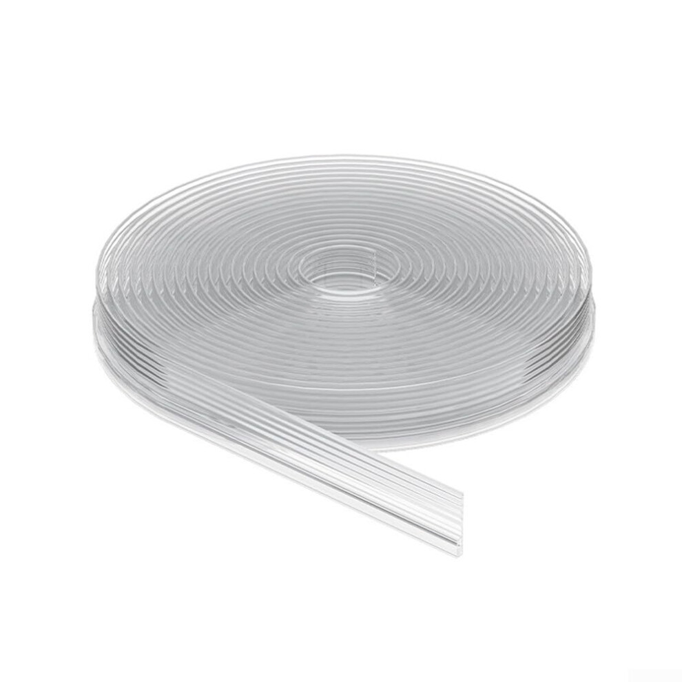 Tpe Based Windproof Seal Strip For Doors - Transparent, 400 Cm Length, Door Weatherstripping For Drafts And Noise 9084446931860