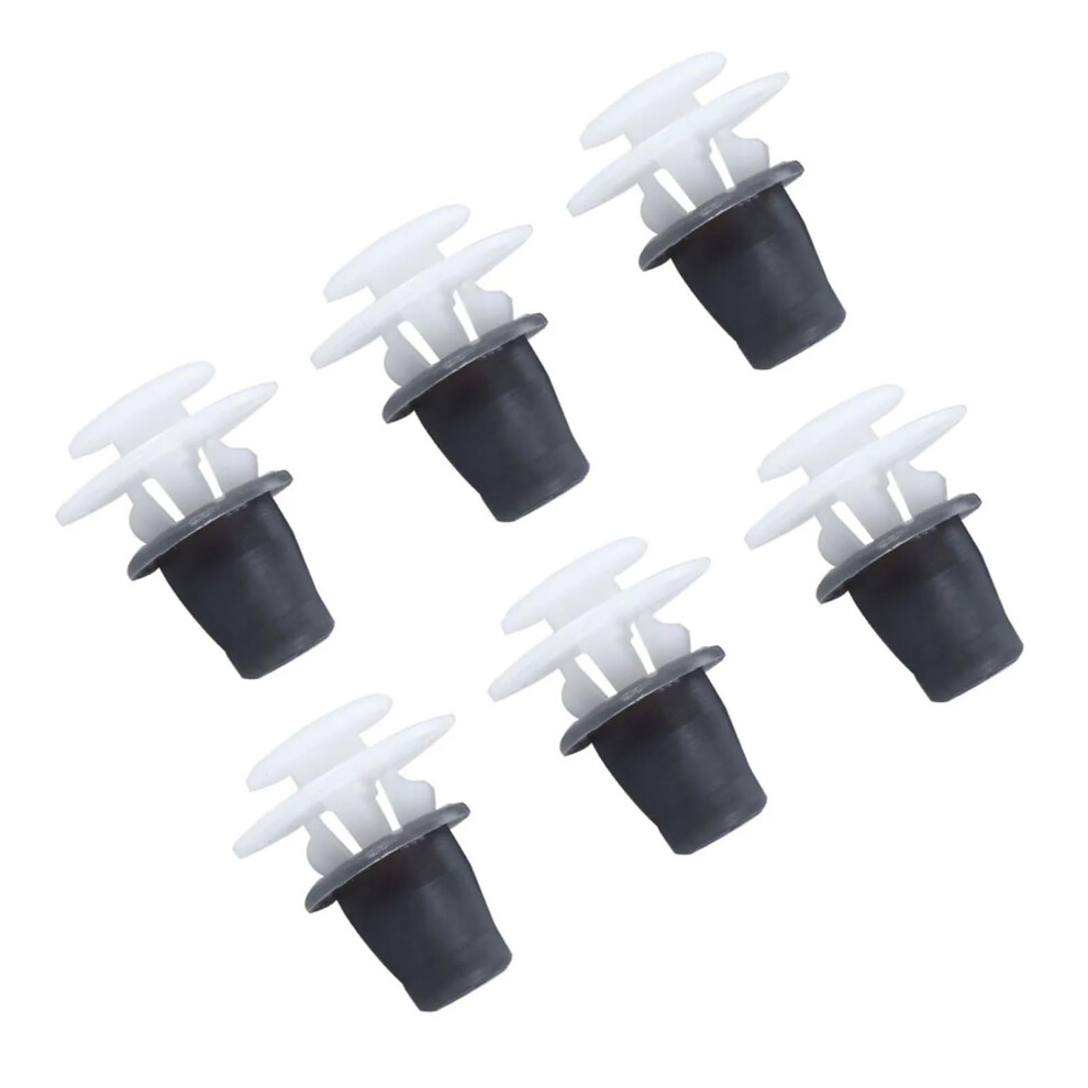 Moulding Clip Retainers 30 Piece Nylon Trim Clamps With Grommet For Jetta Passat Scirocco Auto Fasteners White/Gray 9084446931990