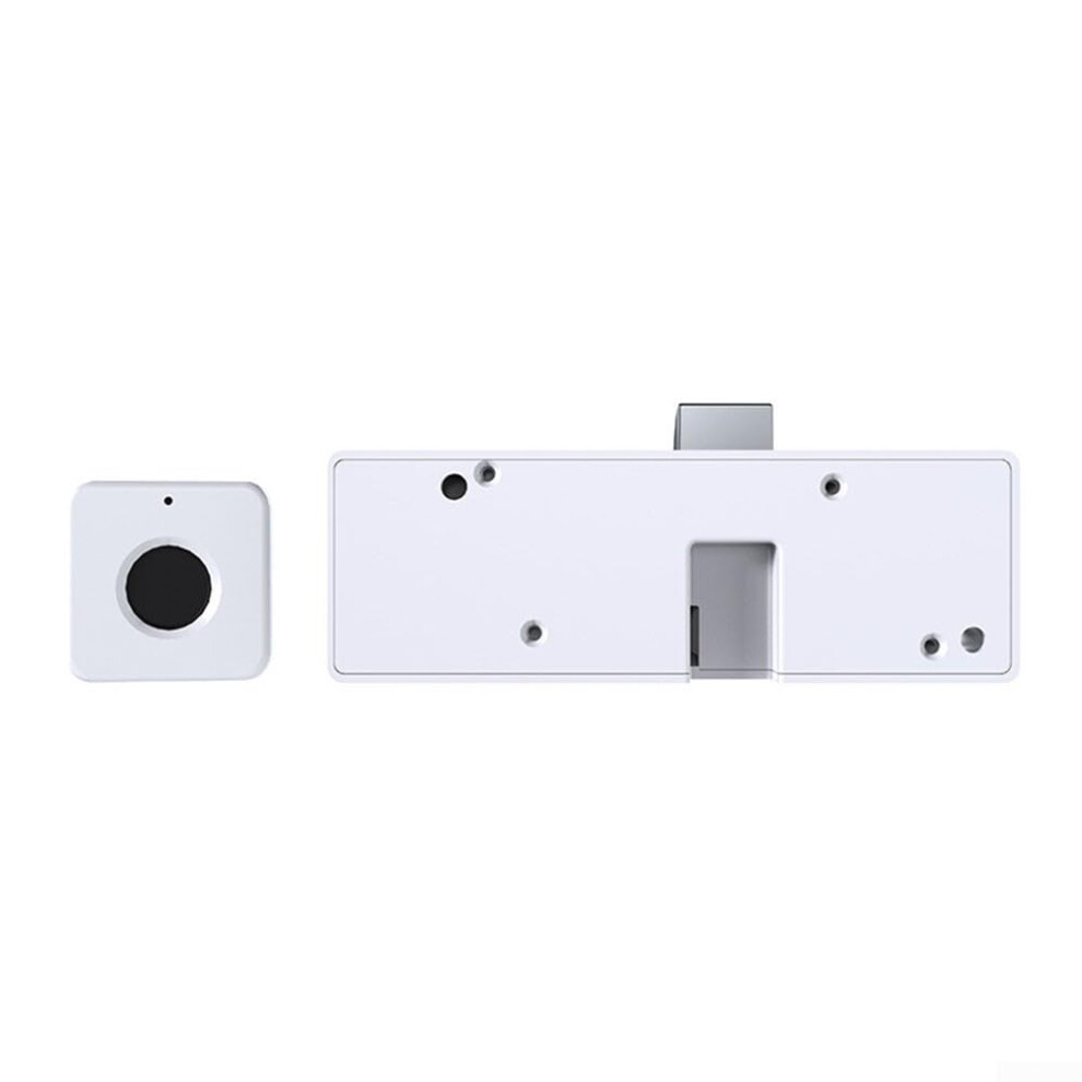 Compact Fingerprint Lock With Ai Self-Learning Chip For Drawers-Cabinets, Usb Charging Port, Multi-User Mgmt Office/Home 9016109880390
