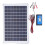 Compact 50W Solar Panel Kit for RVs & Boats Includes Controller 3