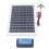 Compact 50W Solar Panel Kit for RVs & Boats Includes Controller 13