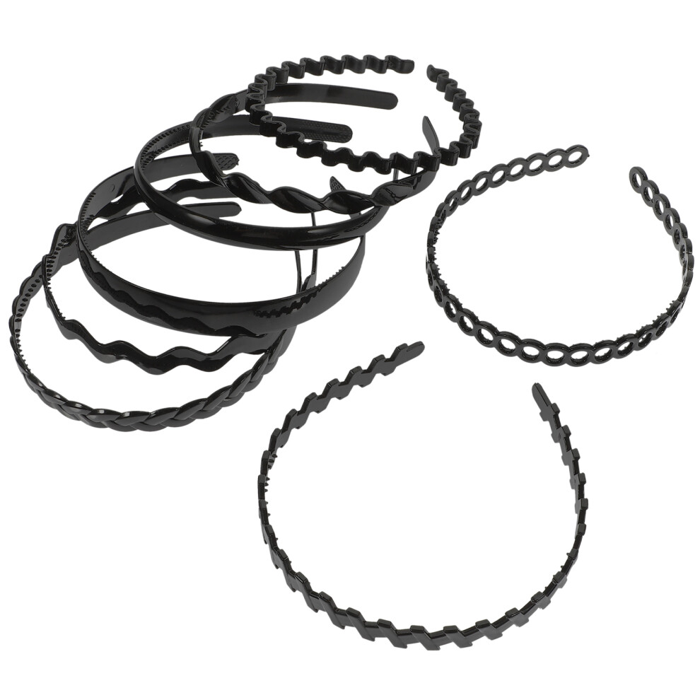 32 Sztuki AntypośLizgowe Opaski Na WłOsy Z ZąBkami, Plastikowe-image