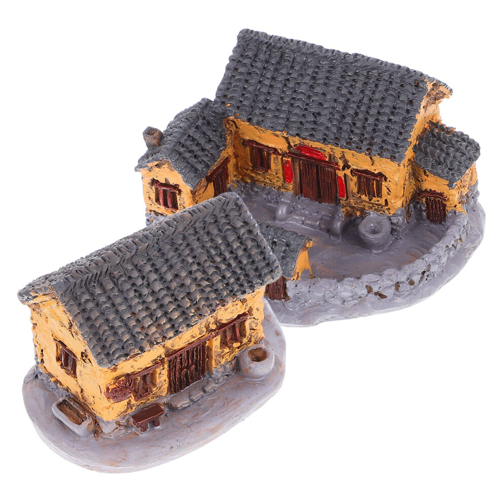 2 . Mini DomkóW Z żYwicy Do Mikrokrajobrazu I Dekoracji Doniczek-image