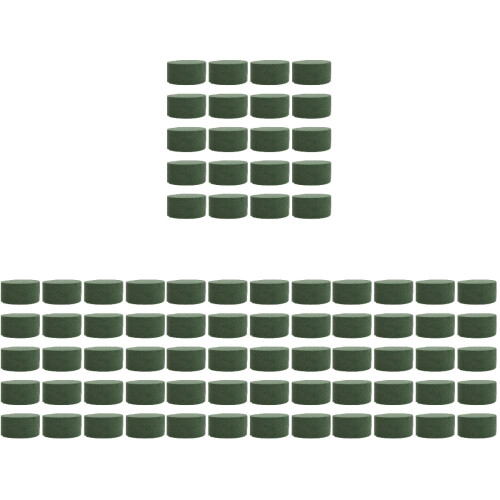 80 unidades base para arranjo floral espuma com absorção 1