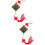 2 unidades pingente decorativo e 9