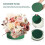 6 blocos redondos de espuma floral para flores secas e 7