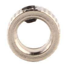 10 Pack Shaft Collar Rings Ferronickel Electroplate 6.1mm Size