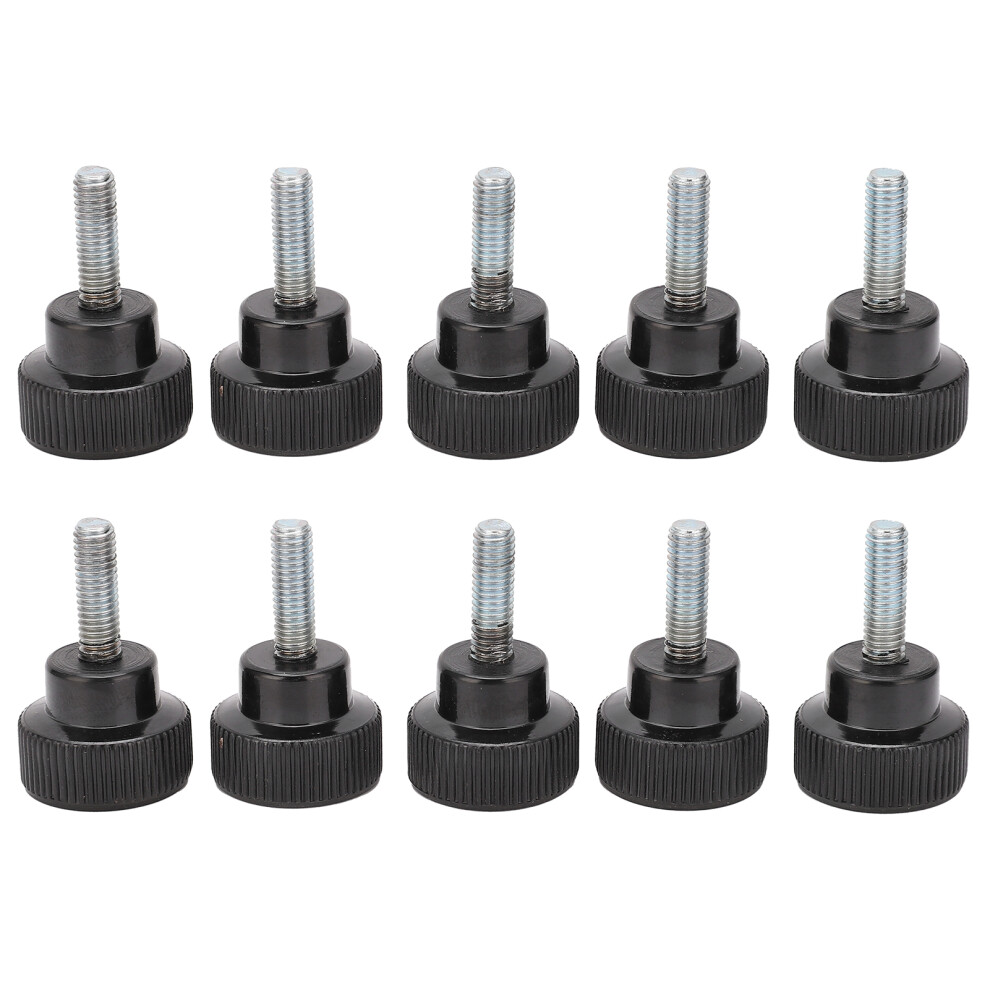 10Pcs Thumbscrew Grip Round Head Knurled Knob