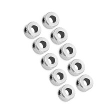 Electroplate Ferronickel Shaft Lock Collar 5.1mm Heavy Duty Fit for Machines