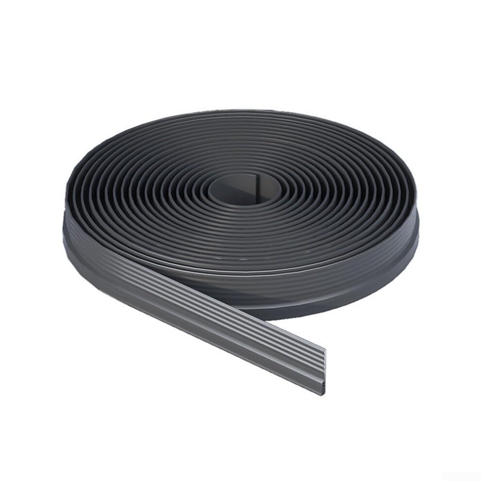 Door Bottom Seal Strip For Sound Insulation And Air Leakage Prevention 200Cm Easy Cut Install Universal Fit Black Gray 9084446932348