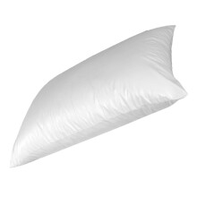 White 16.9x28.7in Waterproof Pillow Cover Polyester Fiber Sleep Protector