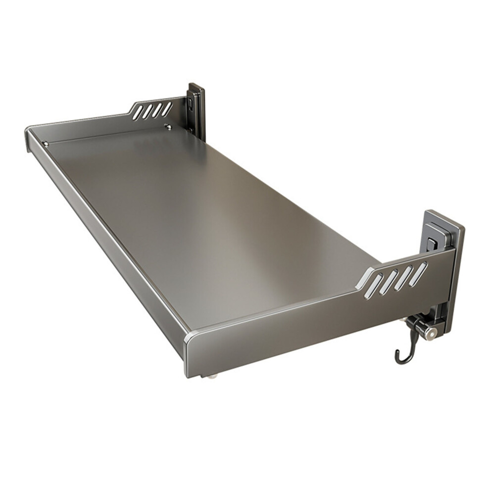 Carbon Steel Kitchen Spice Rack - Punch Free Space-Saving Wall Shelf-image-OPC-PKH6KW2-NEW