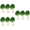 9 Pcs Artificial Vegetables Model Simulation Props 9