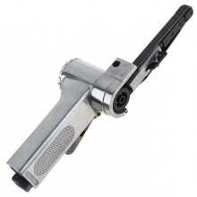 Air Finger Sander 330 x 10mm, Pneumatic Grinding Polishing Tool for Woodworking, Includes 25 Belts