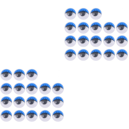 200Pièces Yeux Googly Bleus Pour Éducation Enfant 2